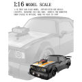 1:16 Remote Control Car Spray Drift High-speed Rechargeable Off-road Vehicle With Light For Children Gifts.