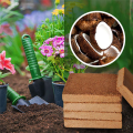 1 Piece Coconut Fiber Coir Pellet Nutrient Soil Coconut Bricks As Shown Plant Compressed Base Coir Pellet Soil. 