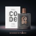 Wild Stone - CODE Pyro Long Lasting Perfume for Men | Long Lasting Smell | Earthy & Spicy | Eau de Parfum - 100 ml. 