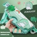 Multi-function Stationery Box Primary School Button Student Pen Case Pencil School Cabinet Case Cute Box Cartoon Stationery Y4K4.