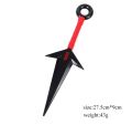 Anime Naruto Shippuden Kakashi 27.5CM Big Size Plastic Kunai Anime Fan Cosplay Accessory.