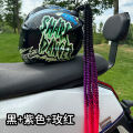 Motorcycle riding helmet decoration dreadlocks dreadlocks balance bikes bicycle motorcycle helmets dreadlocks sucker spring braids. 