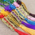 Lucky Chinese Knot Tassel China Mascot Lucky Charm Ancient Coins Prosperity Protect Good Fortune Ornaments Car Accessories. 