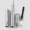 Luxury Metal Fountain Pen 0.38/0.8/1.3mm Curved Nib Student Writing Pen School Art Exercise Signature Supplies Office Stationery. 
