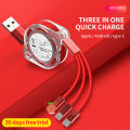 Innovative Appliance - 3 -in 1 USB micro cable - Must Have - Easy to Use - Efficient Make For Your Upscale Lifestyle. 