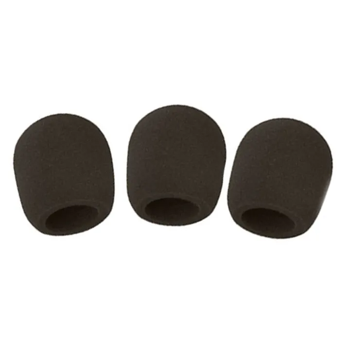 Microphone%20Ball%20Sponge%20Foam%20Cover%20(Set%20of%205,%20Black)%20-%20Image%204