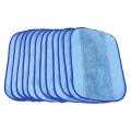 12-Packs Wet Cloths for Braava , Replacement Washable Pro Mopping Cloths for iRobot Braava 380t 320 Mint 4200 5200. 