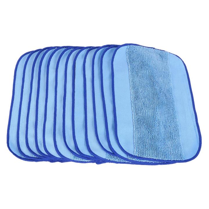 12-Packs Wet Cloths for Braava , Replacement Washable Pro Mopping Cloths for iRobot Braava 380t 320 Mint 4200 5200