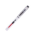 Fountain Pen-type Transparent Ballpoint Pen This pen has to be filled with ink ( No ink with ) ). 