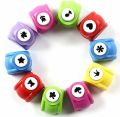 Mini DIY Assorted Paper Punching Machines Any1 Set of 12pcs Craft Punch. 