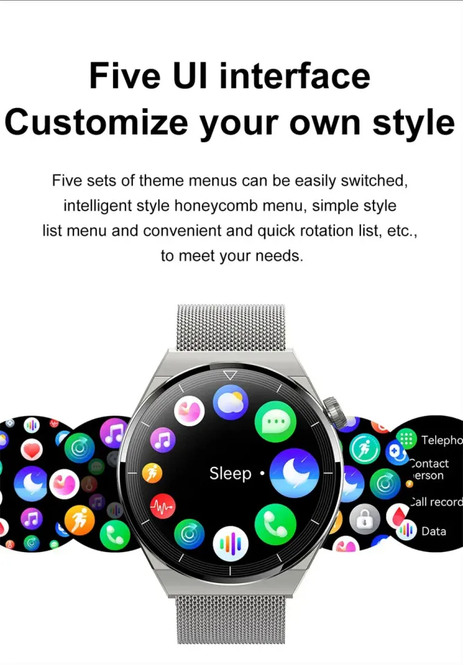 NShisasN】For Huawei GT Series Smart Watch Men Women HDScreen