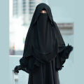 Hoodie Niqab Butterfly Hooded Niqab For Full Body Cover Hijab For Prayer - Hijab Collection - Hijab - Hijab Collection.