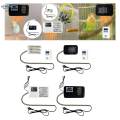 Bird Cage Heater Adjustable Temperature for Parakeets Reptiles Turtles White thermostat. 