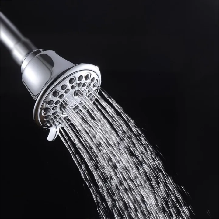 Shower%20Head%20High%20Pressure%203.24"%20Round%20Massaging%20Rain%203-Spray%20Overhead%20Showerhead%20With%20Adjustable%20Swivel%20Ball%20Joint%20Water-saving%20Self-Cleaning%20Jets%20For%20Low%20Water%20Flow%20&%20Pressure%20-%20Image%207