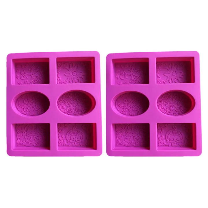 2X%20Silicone%20Soap%20Mold%20for%20Soap%20Making%203D%206%20Forms%20Oval%20Rectangle%20Soap%20Mould%20Flowers%20Bathroom%20Kitchen%20Soap%20Mold%20-%20Image%202