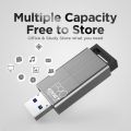 EAGET F90 USB 3.2 Flash Drive 256GB 128GB 64GB 32GB Pen Drive Creative Personality High-Speed Push and Pull U Disk. 
