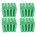 100Pcs M6 Expansion Pipe Plastic Wall Plug Fixing Tube Green H MF.