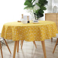 120/150cm Round Tablecloth Washable Table Cloth Decorative Table Cover Indoor Holiday Home Christmas Party Picnic Dining Room. 