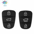 SPC Control remoto 3 botones Botón de goma almohadilla paraHyundai Kia K2 K5 Rio Sportage Flip clave. 