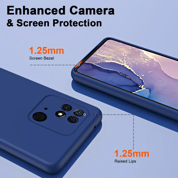 Liquid%20Silicone%20Case%20For%20Xiaomi%20Redmi%2010C%20220333QAG%20220333QBI%20220333QNY%20Luxury%20In%20Flannel%20Shockproof%20Soft%20Phone%20Cover%20Redmi10C%20-%20Image%205