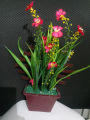 Artificial Flower Balcony Potted Plant Flowers Bouquet Wedding Home Garden Decor. 