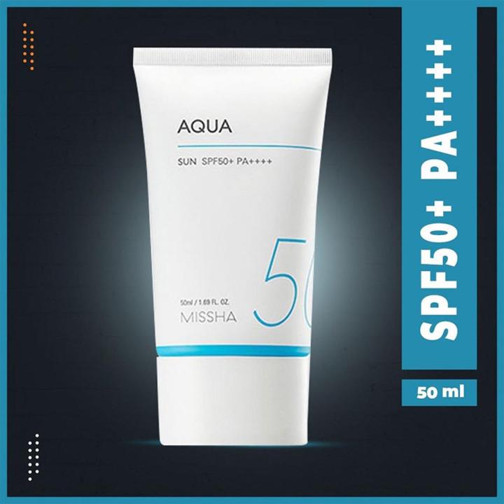 Missha Aqua Sunscreen SPF50+ PA++++ – 50ml
