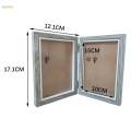 Folding Photo Frame Decorative Hinged Photo Frame for Entrance Desk Table.