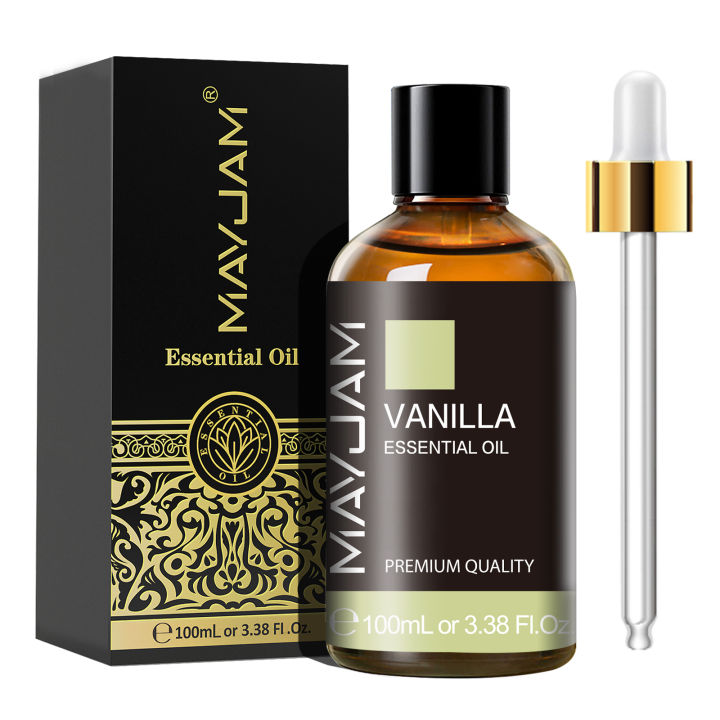 MAYJAM 100ML Aroma Essential Oil Used for Humidifiers/Aromatic Diffusers Vanilla Oregano Lavender Lemon Relaxing Massage Oil