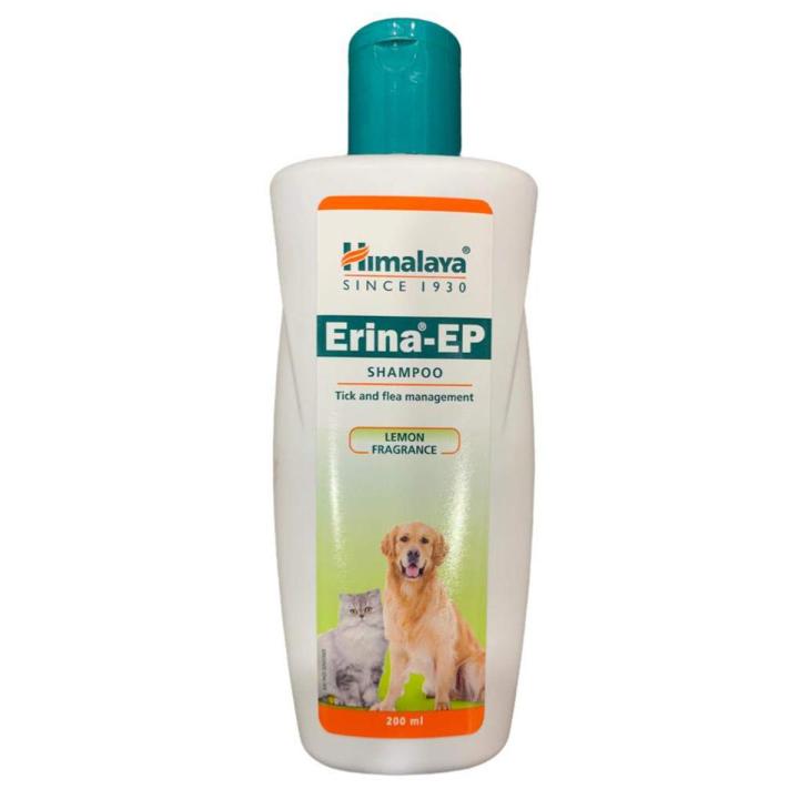 Himlaya Erina-EP Dog & Cat Shampoo 200ml for pets