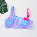 2022 New Girls Swimsuit Mermaid Two Piece Children's Swimsuit Ruffle Swimsuit For Girl Bathing Suit Mermaid Swimwear Girls.