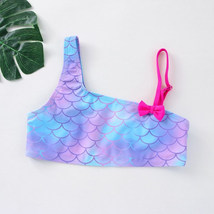 2022%20New%20Girls%20Swimsuit%20Mermaid%20Two%20Piece%20Children's%20Swimsuit%20Ruffle%20Swimsuit%20For%20Girl%20Bathing%20Suit%20Mermaid%20Swimwear%20Girls%20-%20Image%204