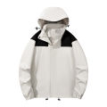 Spring New Outdoor Sports Sunscreen Clothes for Men Loose Hooded Work Jackets Windproof Cardigan Mountaineering Sprint Clothes f. 