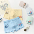 【4-Pack】Children's Underwear Pure Cotton Boxer Underwear Boys' Boxer Brief Boys' Underwear Medium and Large Children's ShortsACotton-like. 