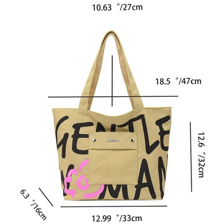 Simple%20Versatile%20Canvas%20Handbag%20Personalized%20Letter%20Printed%20Shoulder%20Bag%20Fashionable%20Large%20Capacity%20Commuter%20Tote%20Bag%20-%20Image%206