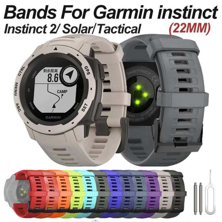 Band For Garmin Instinct with a Soft Silicone Watch Strap