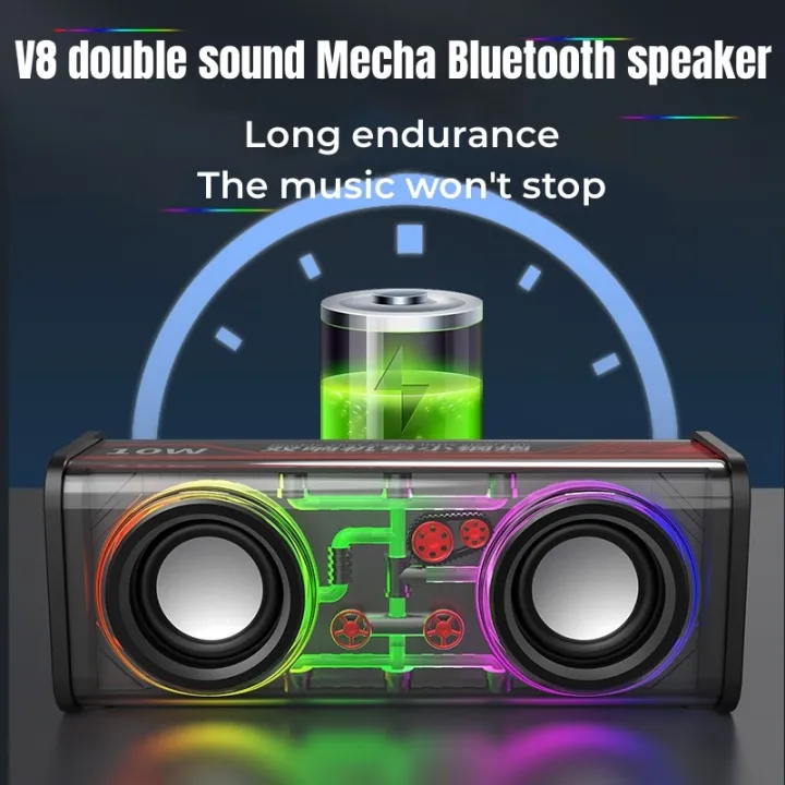 V8%20Mecha%20Transparent%20RGB%20Light%20Bluetooth%20Speaker%20-%20Portable%20Wireless%205.0%20Sound%20-%20Image%204