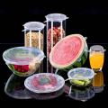 Silicone Fresh-keeping Cover - Universal Bowl Dish Seal Membrane (6pcs).