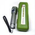 B-MAX Metal Body High Power Long Distance Rechargeable Three Modes Torch Light With Box.