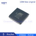 5 Pcs/Lot AT89S52 AT89S52-24JU 24JI 8-bit microcontroller chip SMD PLCC44 Circuitry Part. 