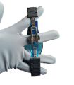 Black And White Aabic Fashionable Cabon fiver Plastic Watch Fo Men. 