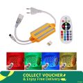 1500W Waterproof LED RGB Controller With 24 Keys IR Remote for 2835 5050 RGB LED Tape or Neon Light EU Plug. 