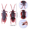 50/30/10/5 pcs Cockroaches Toy Halloween Gadget Gags Practical Jokes Toys Plastic Bugs Insect Model.