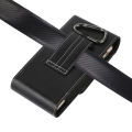 Leather Dual Pouch Wallet Card Holder Two Mobile Phone Belt Clirelaxp Case For iPhone Samsung Xiaomi Huawei 2 Holster Men Waist Bag.