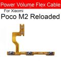 Power Key Volume Side Button Flex Cable For Xiaomi Xiaomi Poco F1 F2 F3 X2 X3 NFC GT Poco M2 M3 Reloaded Pro 5G Replacement. 
