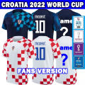 2022 FIFA World Cup Croatia Football Jersey ome and Away hai Version o.10 itchie Football Jersey. 
