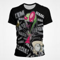 Invader Zim Funny T Shirts 3D Pattern Print Anime Casual bBoy Girl T-shirt Summer Fashion Cool Short-sleeved Tops Clothing. 