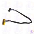 Universal FIX 30 Pin 1ch 6bit LVDS Connector Cables 26cm For LED LCD Display Panel Controller.