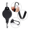 12 Pack Plant Pulley Retractable Hanger Plant Pulley Adjustable Height Wheel for Hanging Plants Indoor Black.