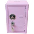 Kids Money Banks, Mini Money Box Gift Safe Case Password with Key Metal Money Box Storage Bedroom Locker Home Ornament. 