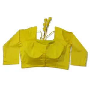 New%20Red%20Color%20Three%20Quarter%20Sleeve%20Blouse%20For%20Women%20-%20Image%203